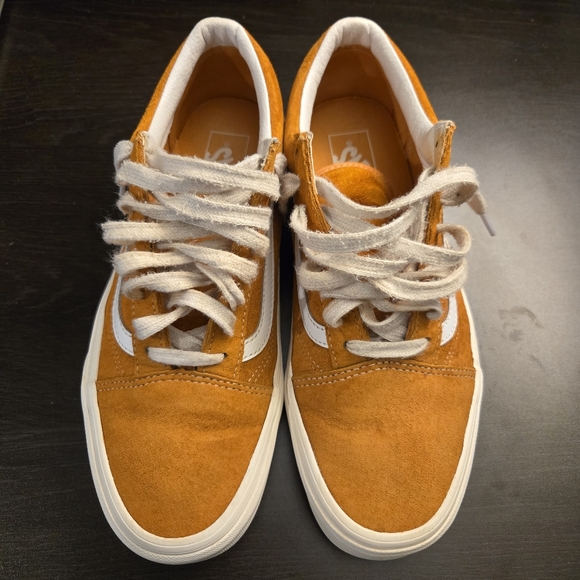 Vans Old Skool Pig Suede Sneakers "Desert Sun - Picture 3 of 9